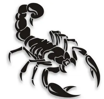 

Party Favors Top quality Reflective Sticker Scorpion Personalized Car Truck Stick Cover the Scratch 100pcs