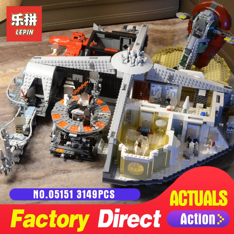 

2018 Lepin 05151 Compatible Legoing 75222 Star Toy Betrayal at Cloud City set Building Blocks Assembled DIY Model Wars LegoINGly