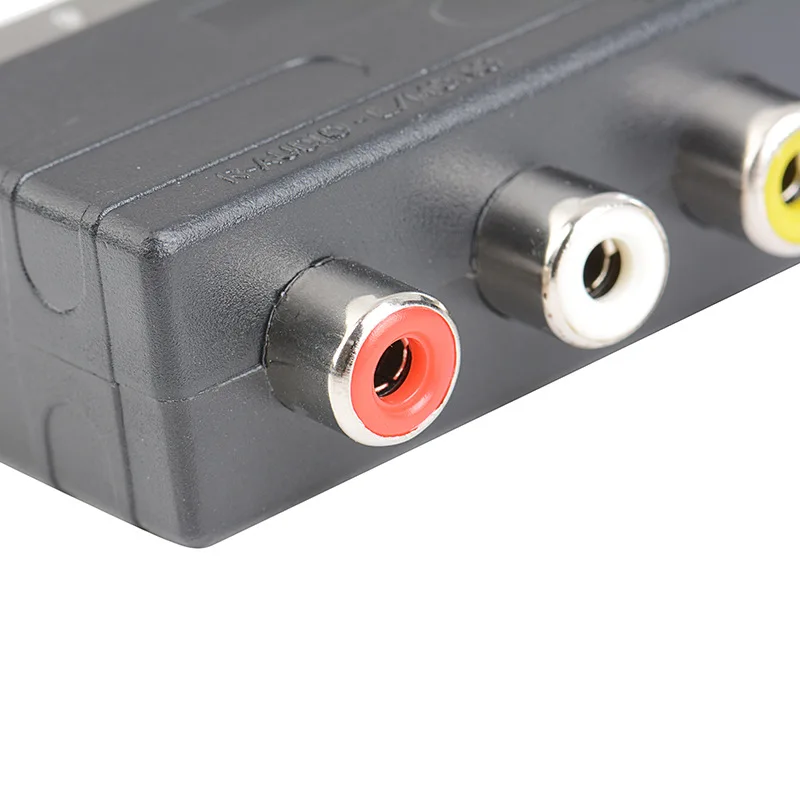10 шт. RGB Scart адаптер для 3RCA AV кабель NES/WII DVD видеомагнитофон RCA|Кабели| |