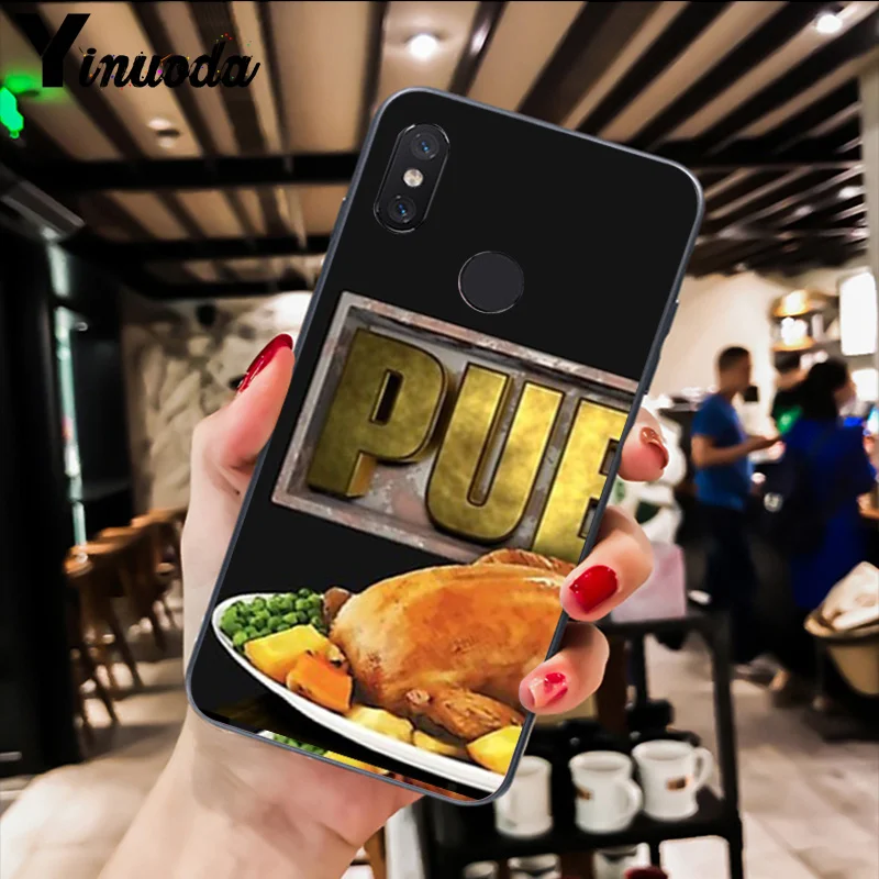 Yinuoda игра Playerunknown's Battlegrounds PUBG PhoneCase для Xiao mi Redm4X 6A 5A 7A Red mi 5 5Plus Note8 8Pro 7 mi A1 A2Lite