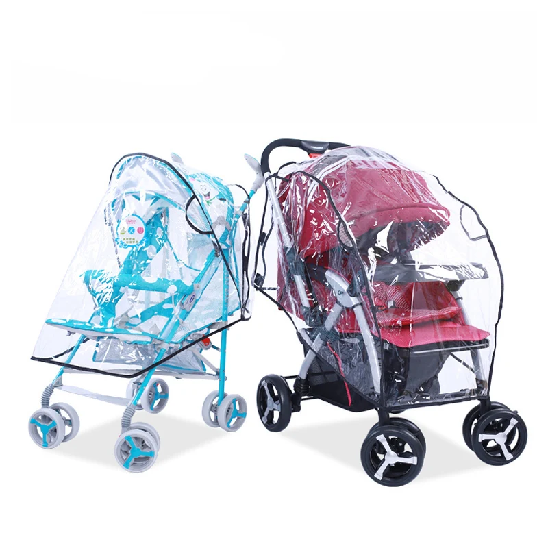 plastico para cubrir coche de bebe