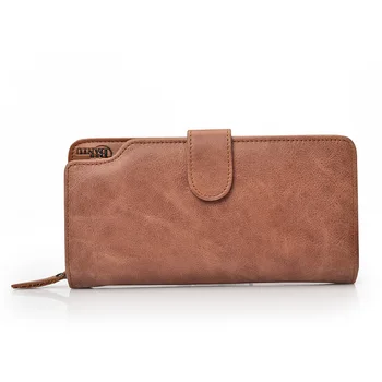 

Cross-border exclusively for the first-class leather Korean version of men's long-term wallet handbag, multi-card handbag,