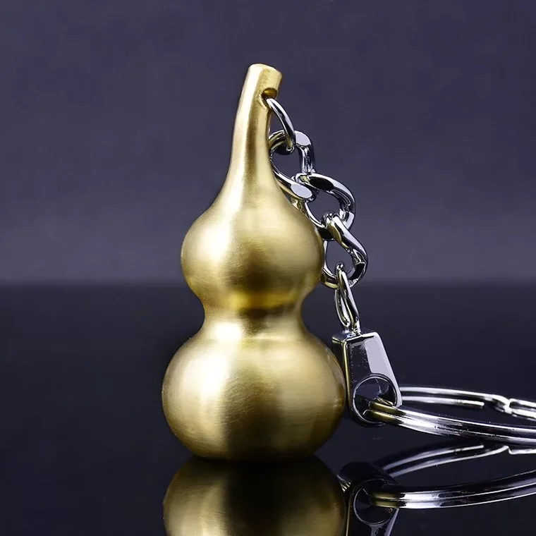 

Mini Gourd KeyRings KeyChains Car Accessories Key Buckle Personalized Car Key Rings KeyRings Good Luck Mini Gourd
