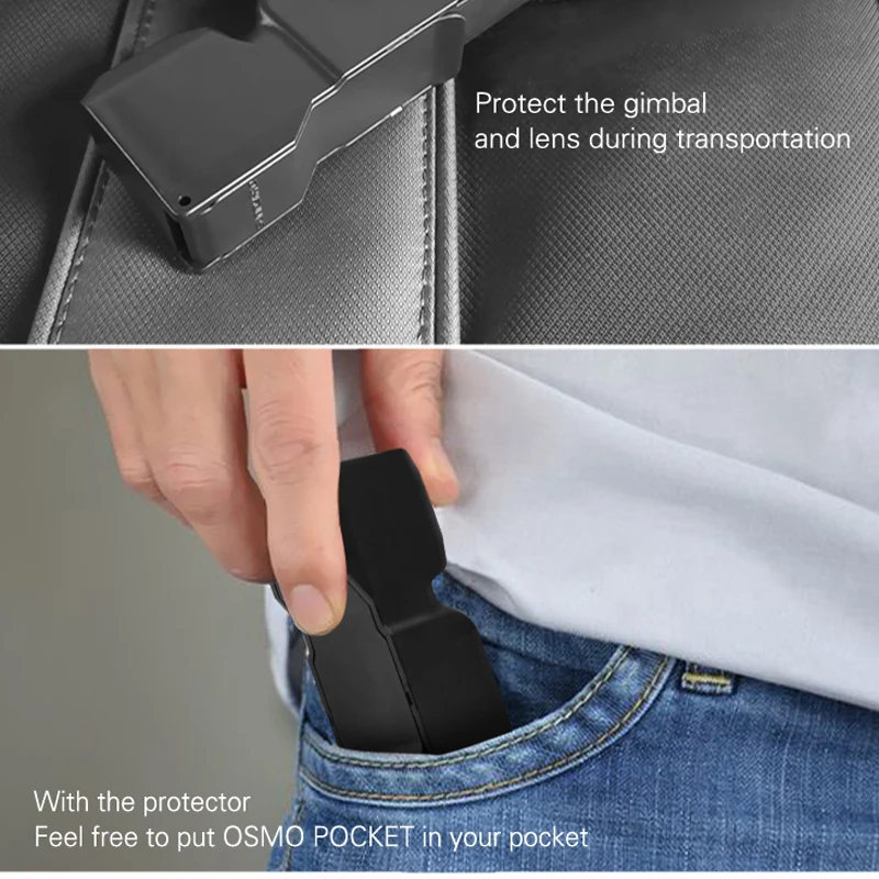 Обновлен gimbal оси Объектив экран крышка портативный хранения защита для dji Осмо карман ручной Камера интимные аксессуары