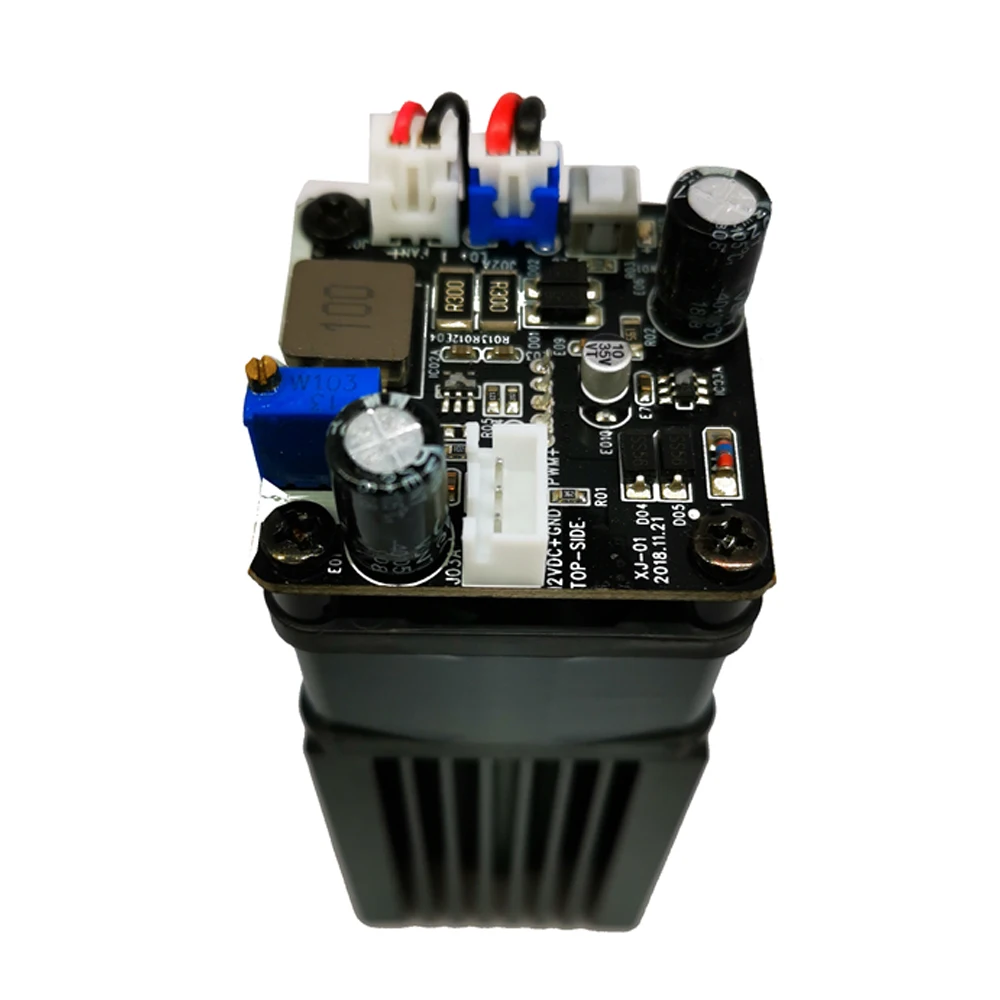 

445-450nm Blue Light High Power Laser Module DIY Micro Laser Engraving Module for Engraving and Cutting Engraver Accessory
