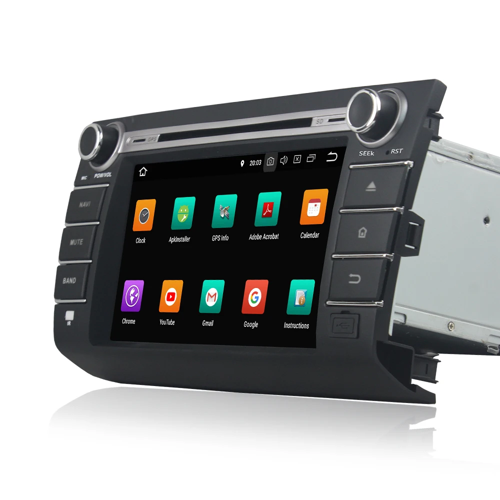 Sale Octa core Android 8.0/Quad Core Android 8.1 car dvd player for Suzuki swift 2004 2005 2006 2007 2008 2009 2010 Car Radio GPS 2