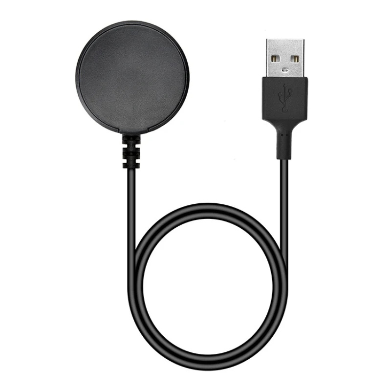 

1m Silicone Charger for Samsung Galaxy Watch Active R500 Smartwatch Wireless Charger USB Charging Cable Dock Dropship