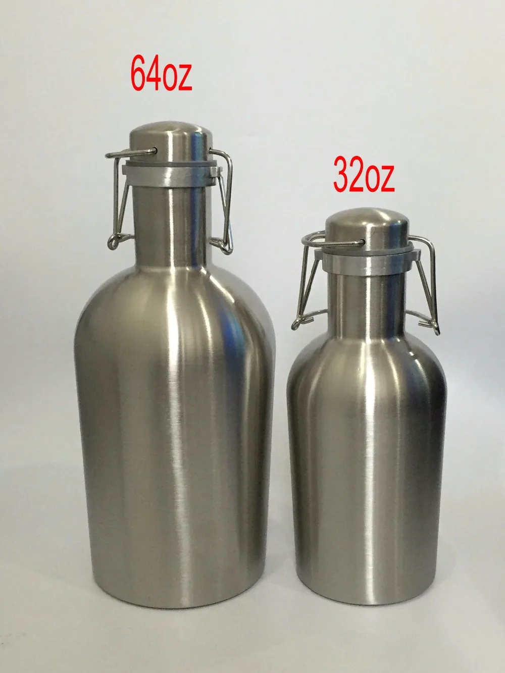 Бутылка для пива из нержавеющей стали 1 литр 32 унции|beer growler|stainless steel beer growlergrowler |
