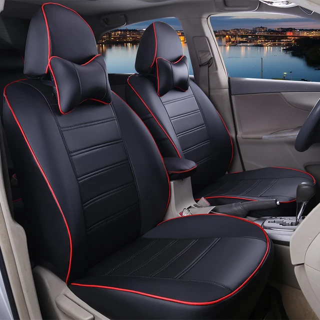 Custom fit Leather car seat covers For Toyota Camry 40 Corolla RAV4