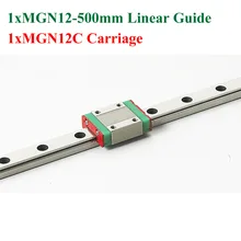 Mr12 12 мм мини линейная направляющая 500 мм mgn12 линейной motion rail с mgn12c линейный блок чпу коссель