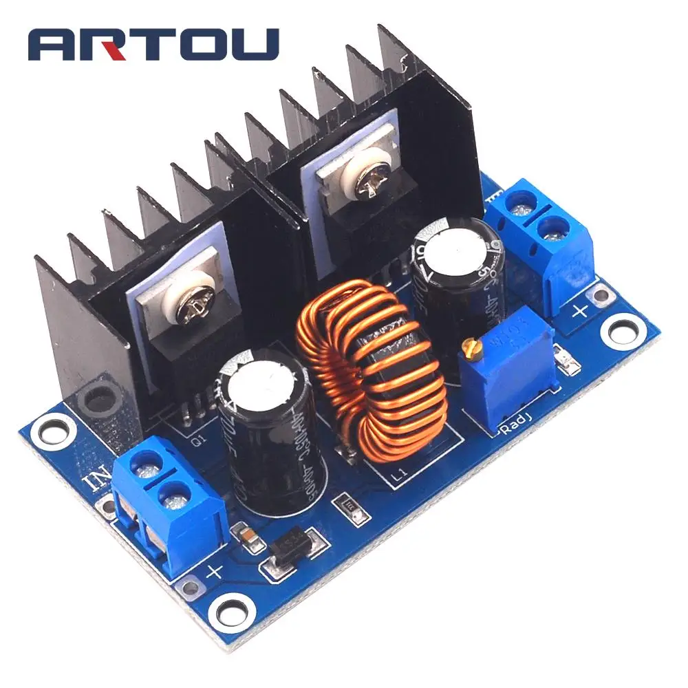 

DC 4-38V to 1.24-36V 8A Voltage Regulator Module Digital PWM Adjustable DC-DC Step Down Voltage Regulator DC XL4016E1