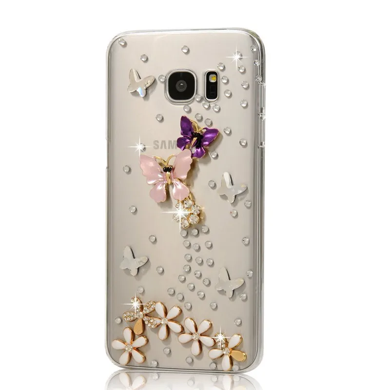 Чехол Udapakoo с красивыми бриллиантами и стразами для Samsung galaxy J2 / S5 Active A3 2017 Alpha G850 Note 4