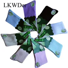 LKWDer, 6 пар, женские носки, бамбуковое волокно, дезодорант, женские весенне-зимние толстые, сохраняющие тепло, повседневные женские носки, Calcetines Mujer