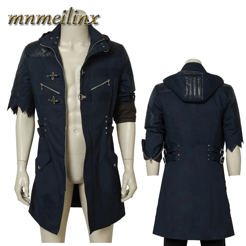 HOT Nero Shirt Cosplay Devil May Cry 5 Only Red Shirt Halloween Cosplay Costume