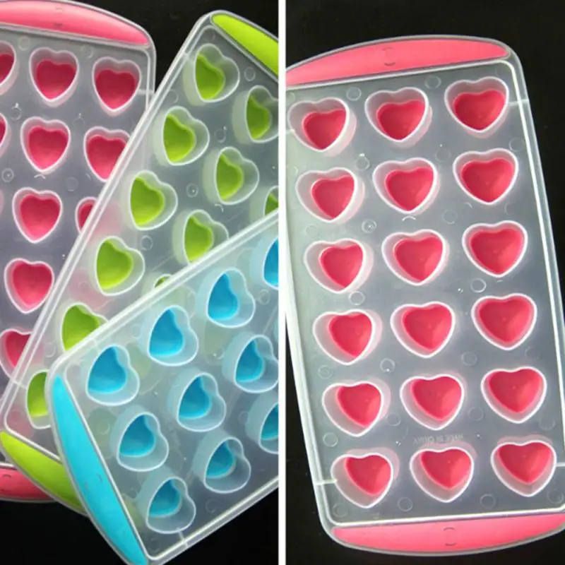 

Imixlot Heart Star Shape Ice Cube Pudding Jelly Tray Freeze Maker Mold Chocolate DIY Moulds Kitchen Baking Tools