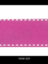 7/8 “polegadas 22mm de largura branco sela costurada Jardim Subiu fita de gorgorão