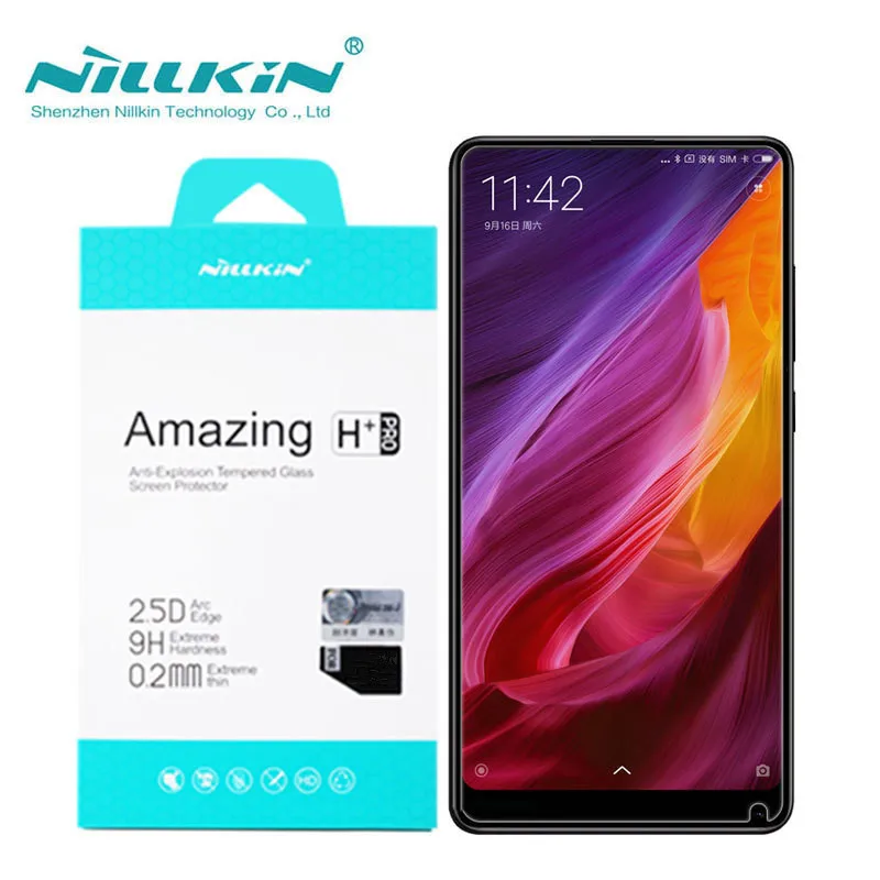 Nillkin Xiaomi Mi MIX 2 закаленное стекло стеклянная пленка Amazing H + Pro 0 мм Защита экрана для