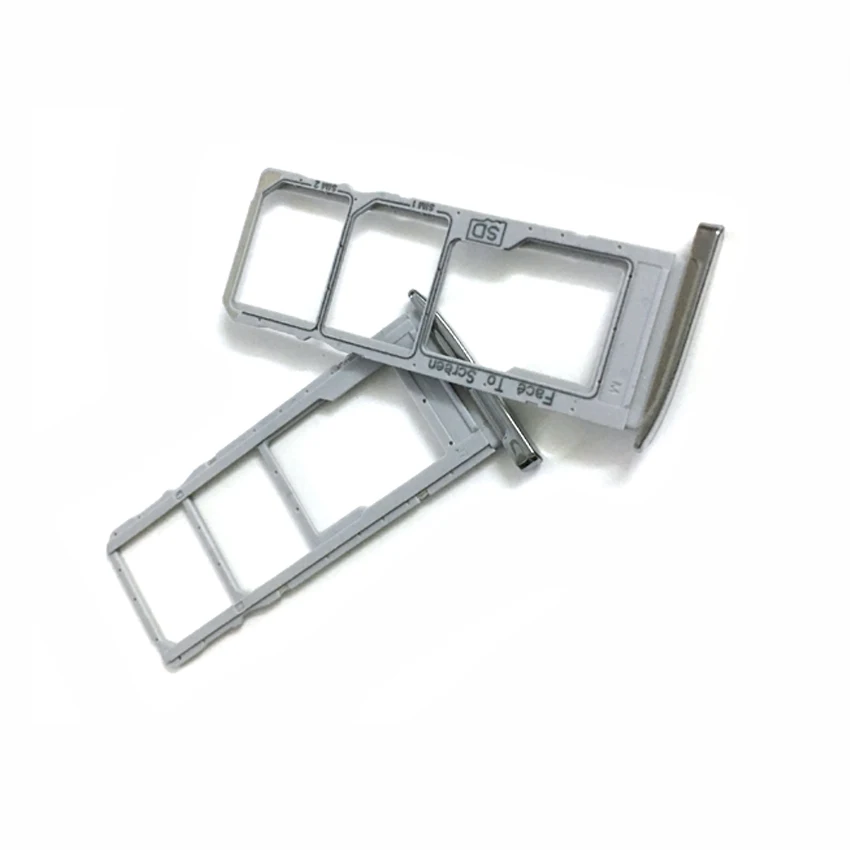 Sim Card Tray SD Card Reader Socket Slot Holder Replacement Part For Motorola Moto G7 Plus G7 Play Power P30 Note phone sim tray holder