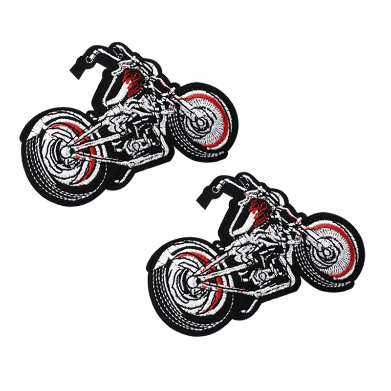 Scoot cruiser чоппер мотоцикл внедорожник patchesmotorcycle патчи аппликация с вышивкой полный вышивка утюг на нашивка на одежду