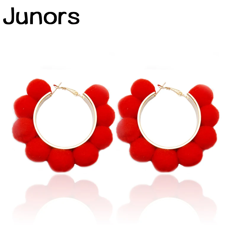 Bohemia round earrings female boho Color Round Ball 2019 women earring for Party Wedding Wholesale big Earrings Jewelry
Bohemia round earrings female boho Color Round Ball 2019 women earring for Party Wedding Wholesale big Earrings Jewelry