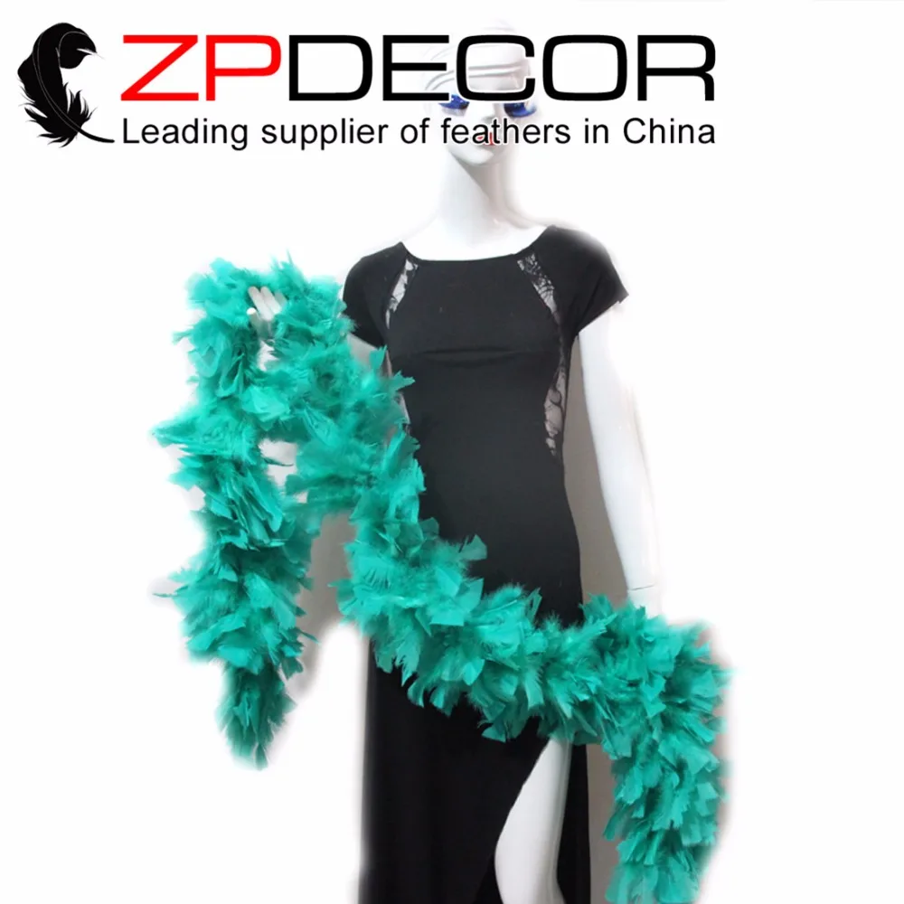 Ведущий поставщик zpdecoration 2 ярда хорошее качество Келли зеленая окрашенная 80 г