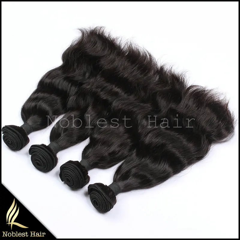 

hot sale natural wavy 100% human hair weaving extensions 7a wavy brazilian remy hair weave natural color 4pcs/lot free shipping
