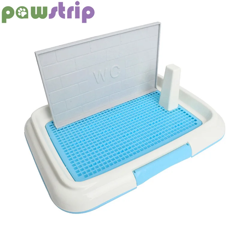 Buy pawstrip Dog Litter Box With Column Pet Dog Toilet