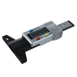 Digitaler eifenprofil Tiefenmesser lcd eifen Profiltiefenmesser 0-25,4 мм метрический/дюйм