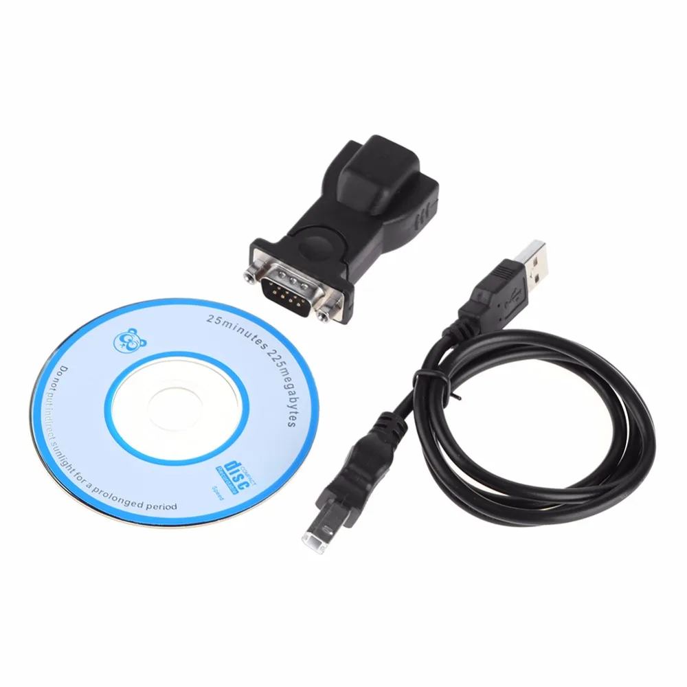 

USB to RS232 Serial Port Adapter USB2.0 to 9-Pin DB9 Serial COM Port Converter Cable for Computer Laptop PC External Modem