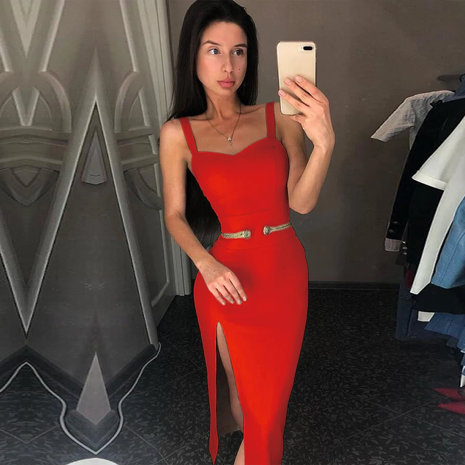 Seamyla-new-fashion-sleeveless-bandage-dress