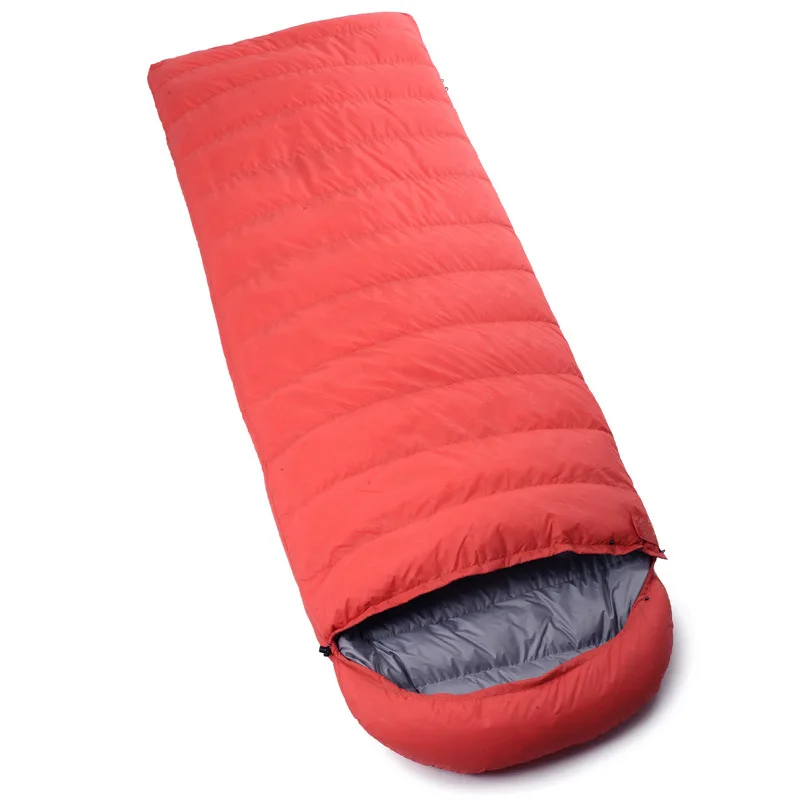 

Outdoor Ultra Light Goose Down Sleep Bag Camping Envelope Sleeping Bag Splicing Double Sleeping Bag Four Color Choose YQFS-034