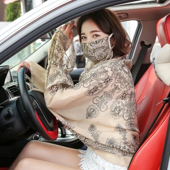

High quality Ice sleeve with chiffon arm set of summer driving cuff hand cuff cap arm Warmers