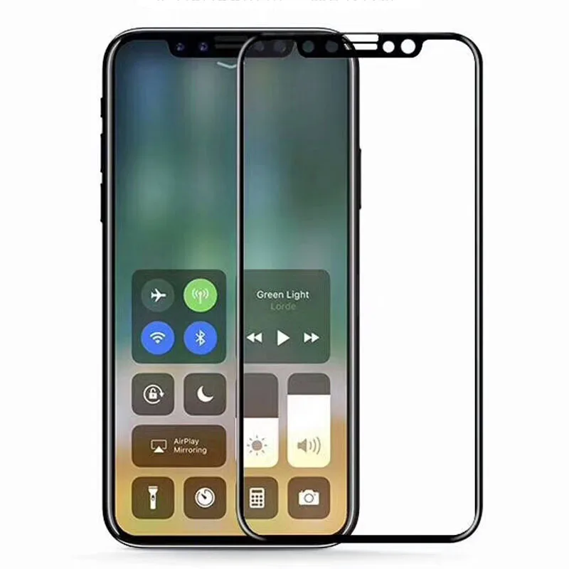 Front Full Screen Tempered Glass Protector for iphone X for iphone 8