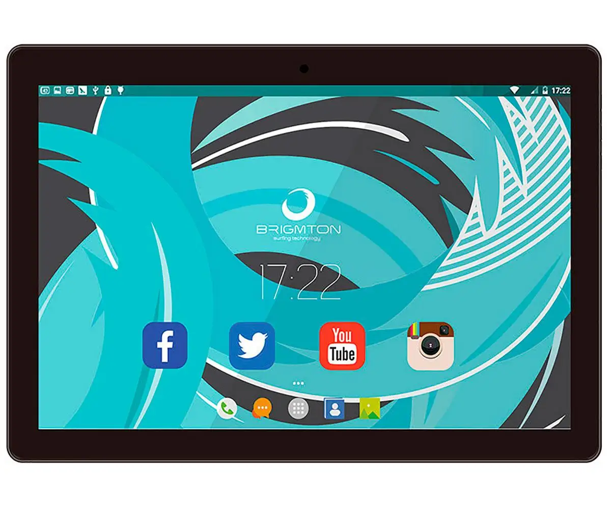 Brigmton BTPC-1024QC черный планшет wifi 10 &quotIPS HD/4 ядра/16 жесткий ГБ/2 Гб ram/2MP/0.3MP | Компьютеры и