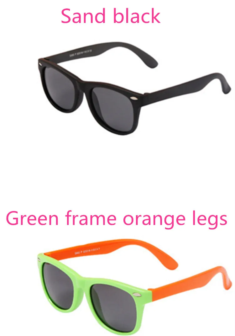 ASUOP2017silicone children sunglasses men and women children sunglasses boy girl safe shade baby glasses square UV400 sunglasses (13)