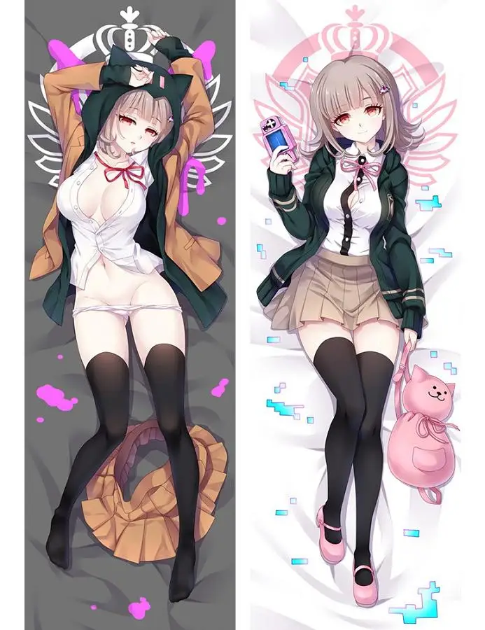 Японское аниме Naegi Makoto Nagito Komaeda Nagito Super Danganronpa Dangan-Ronpa 2 наволочка чехол обнимающий тело Dakimakura - Цвет: D