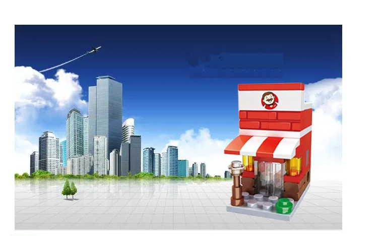 City Mini Street 3D Model legoe (9)