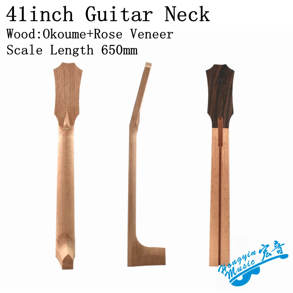 

Okoume Wood For TL Style Acoustic Guitar Neck Mahogany Swallow tail Neck Guitar Accessories