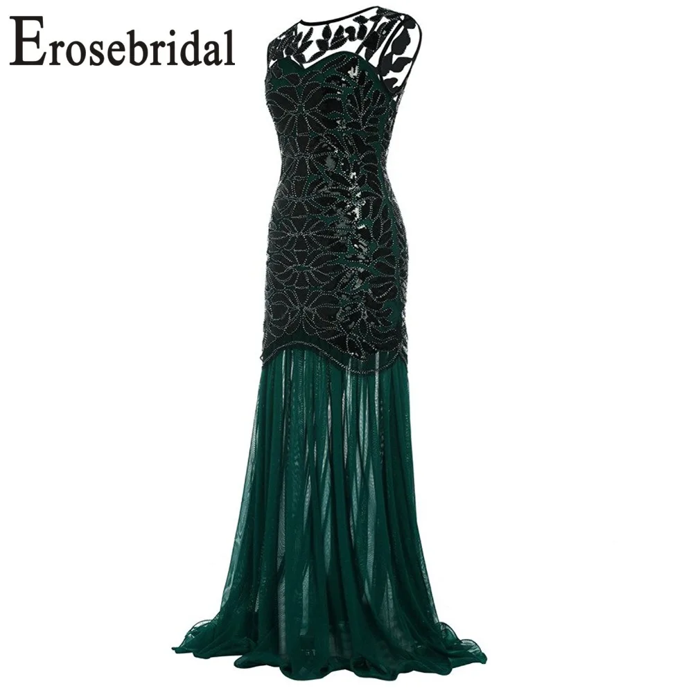 Женское шифоновое платье Русалочка Erosebridal длинное вечернее для вечеринок 48 часов