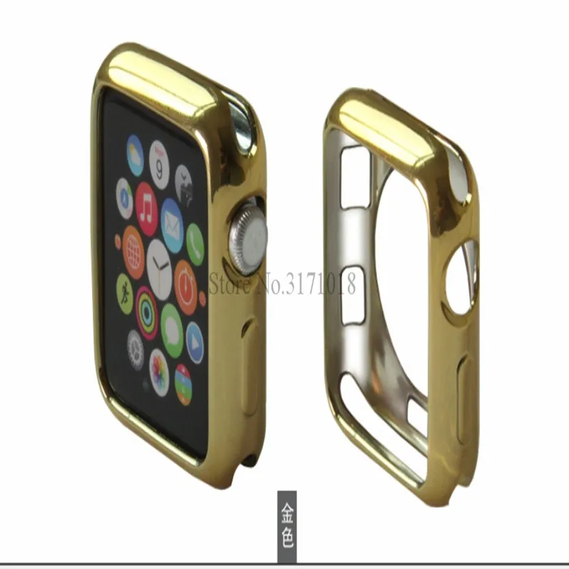 Soft TPU Case For Apple Watch Case 38mm 42mm 42 mm Series 3 2 1 Protective Replacements Cover Case Perfect Match Bumper Soft TPU Case For Apple Watch Case 38mm 42mm 42 mm Series 3 2 1 Protective Replacements Cover Case Perfect Match Bumper