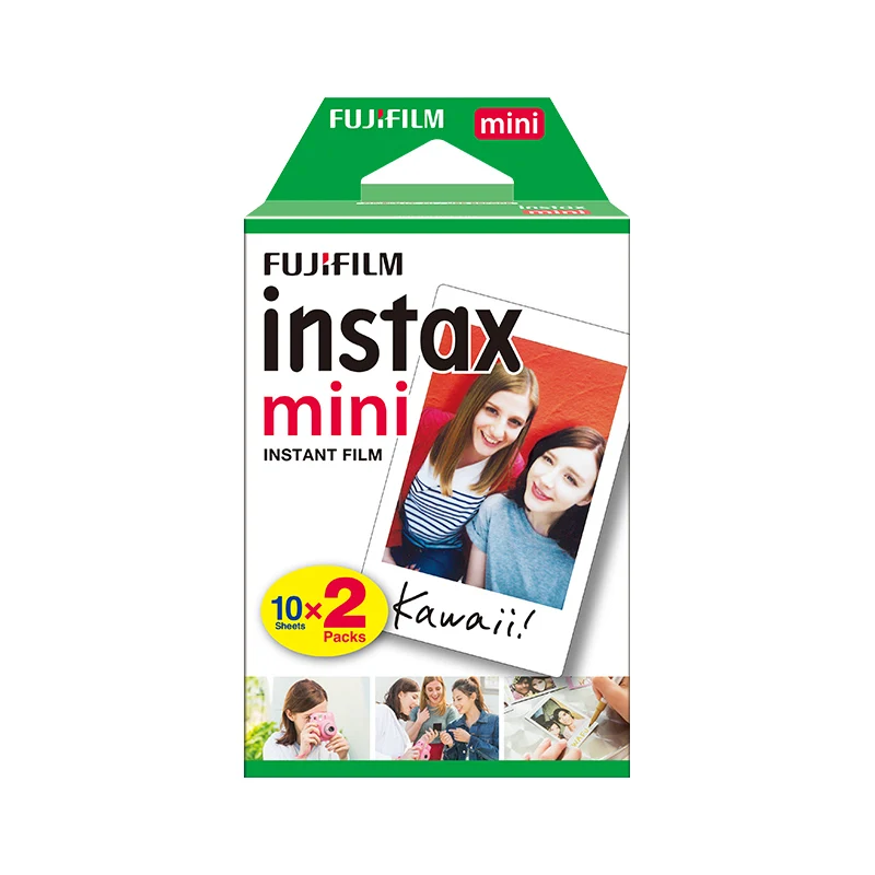 

20 Sheets Genuine White Edge Fuji Fujifilm Instax Mini 9 Film For Mini 8 7s 90 25 Share Polaroid 300 Instant Cameras Photo Paper