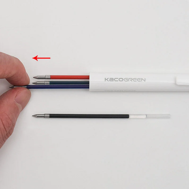 Writing Pen KACO EASY 4 Functions 0.5mm Refill Black Blue Red Green