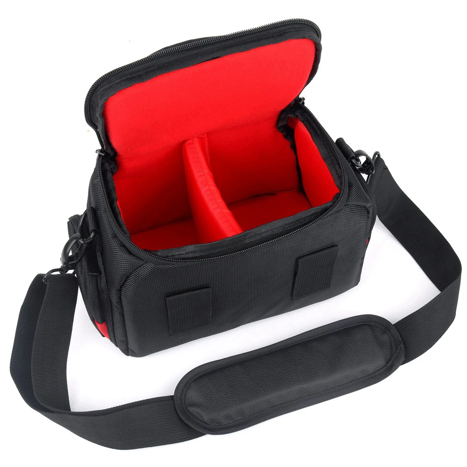 Tanie O dużej pojemności wodoodporna kamera torba etui na telefon ze zdjęciem dla Panasonic FZ2500 FZ1000 FZ300 FZ200 G9 GF9 GF8 GF7 GH5S GH5 FZ80 FZ85 FZ72