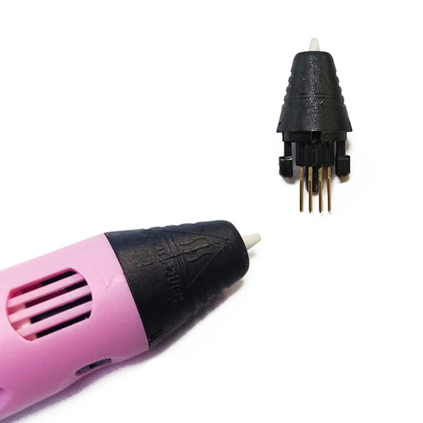 

Printer Pen Injector Head Nozzle for Second Generation 3D Printing Pen Parts Replacement 3D Printing Pen tip 0.7 Universal