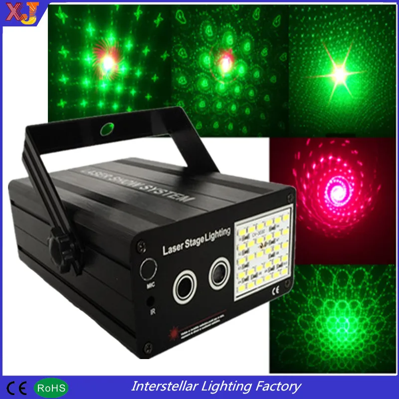 cheap price Mini Projector Red &Green DJ Disco strobe Light Stage Xmas