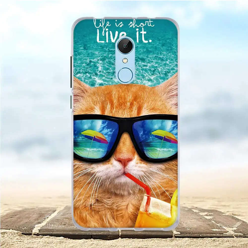 For Xiaomi Redmi 5 5Plus Case Silicone Back Cover For Xiomi Redmi 5 Plus Case Pattern For Xiaomi Redmi 5 Plus Redmi5 Phone Cases