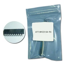 5 шт. ATTINY2313A-PU ATTINY2313 DIP20 MCU 8-битный ATtiny AVR RISC 2KB флэш-2,5 V/3,3 V/5 V 20-контактный разъем DIP