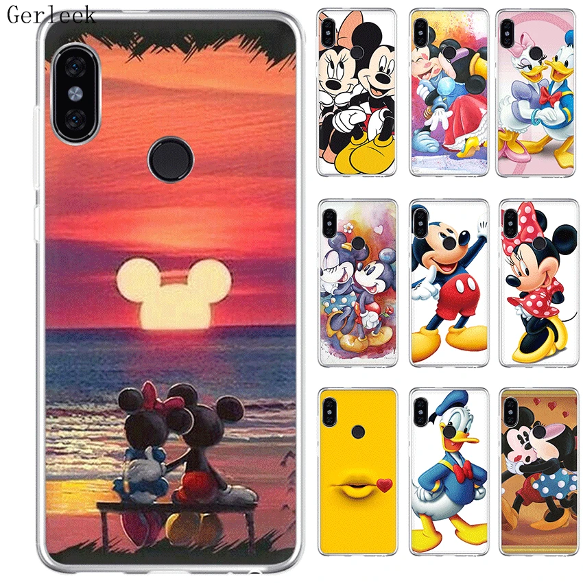 

Desxz Cell Phone Case Minnie Mouse Pooh Bear For Xiaomi Redmi Note 3 Pro 4 4X 5 6 Pro 7 Go 5A Prime Cover