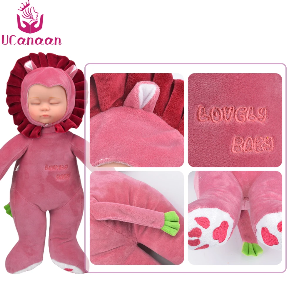 UCanaan 17 дюймов 38 48 см плюшевые мягкие игрушки Kawaii Спящая Детская кукла