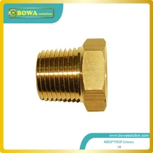 Brass union Male Taper BSP to Female Taper BSP for air conditioner